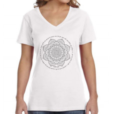  Ladies T-shirt - Mantra Mandala