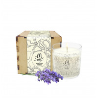 Meditation Candle in Box - Lavender